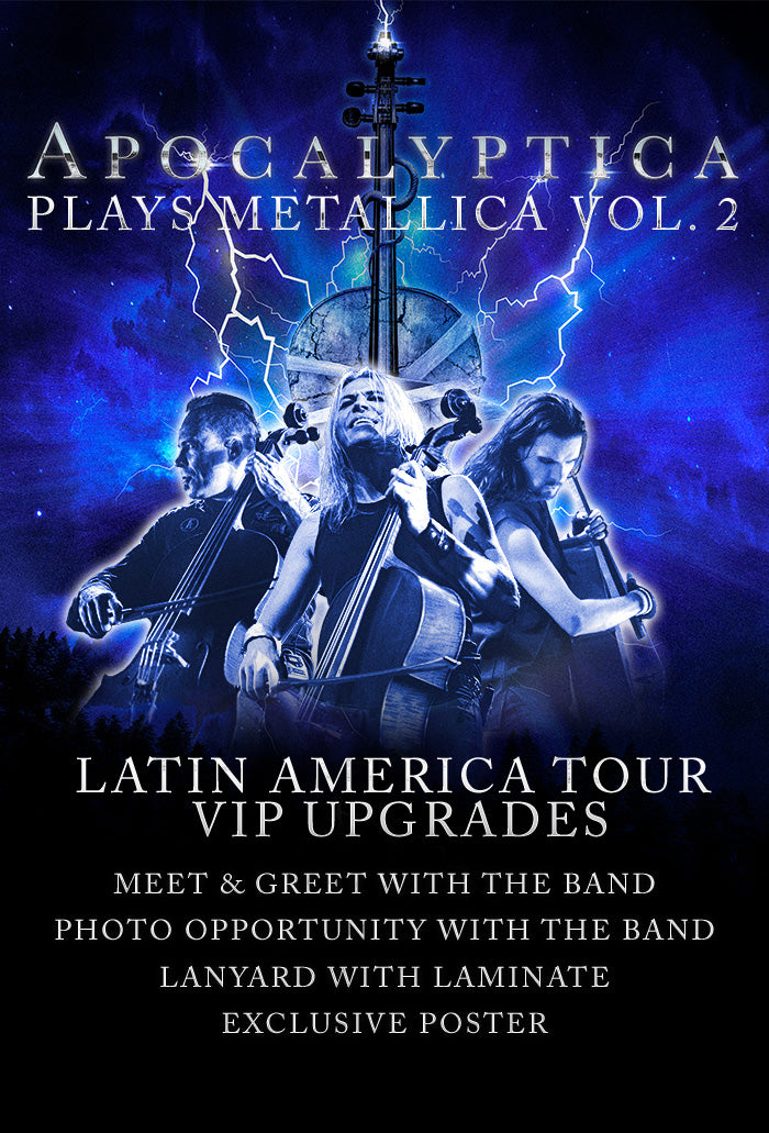 18.10.26 - APOCALYPTICA VIP UPGRADE - BELO HORIZONTE, BR